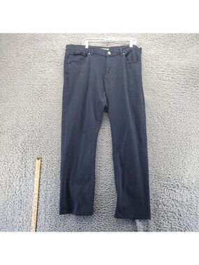 DL1961 Jeans Mens 40x32 Navy Vinn Casual Straight Press Cotton Blend Stretch